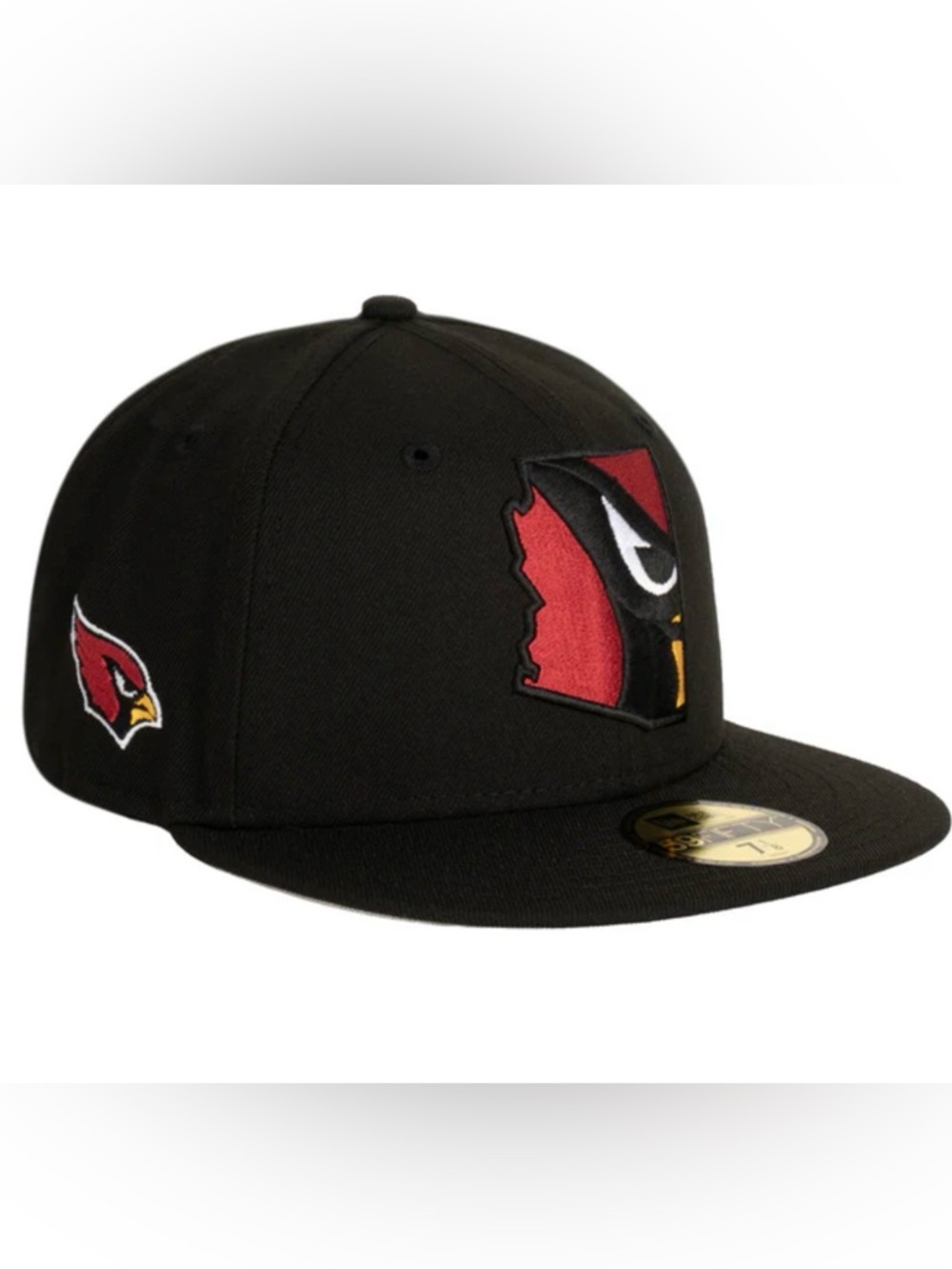 New Era Black 59FIFTY Fitted Cap - Arizona Cardinals